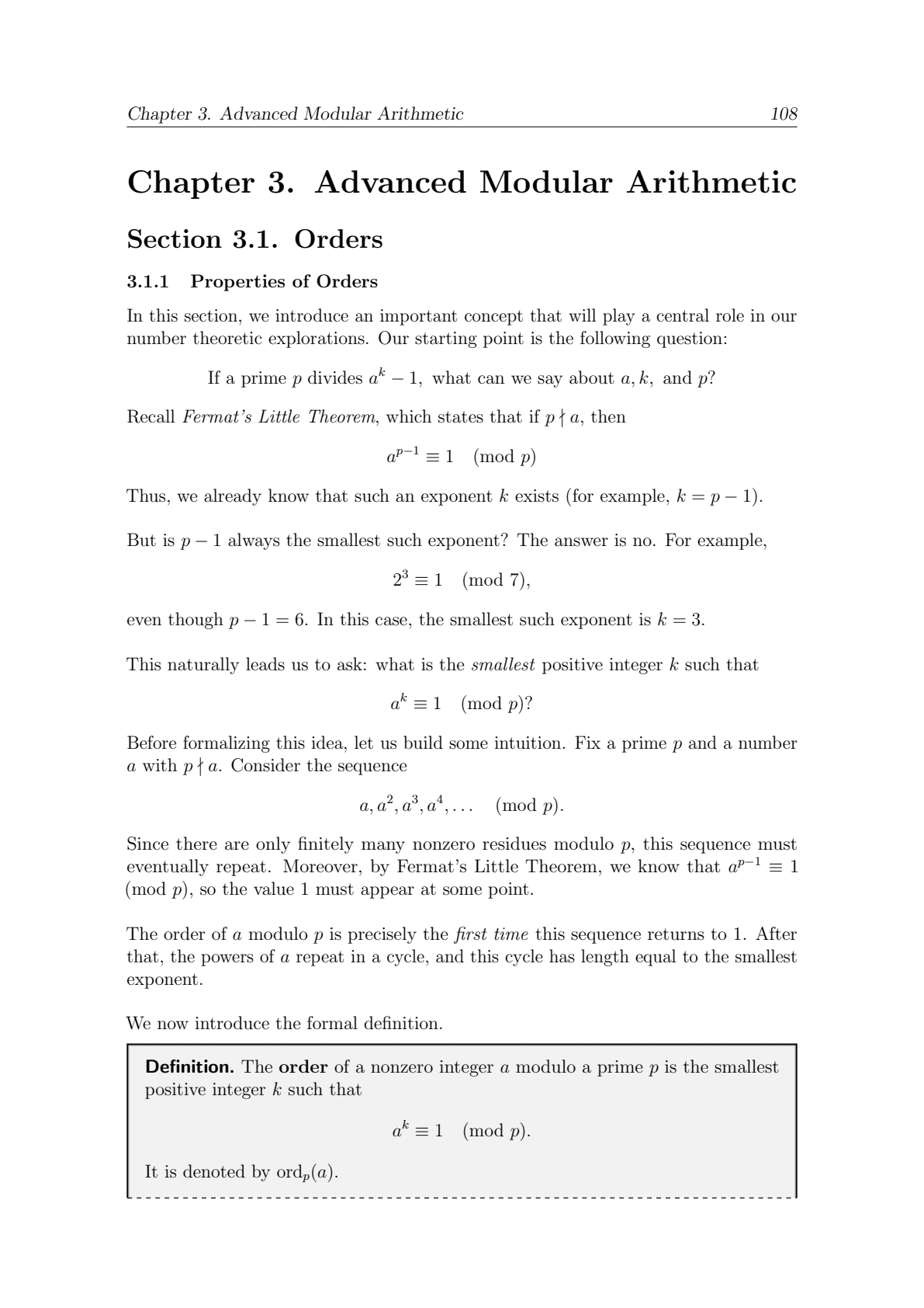 Chapter 3.1 Orders Page 1